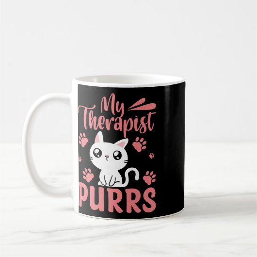 Mijn therapeut spint _2  koffiemok (Links)