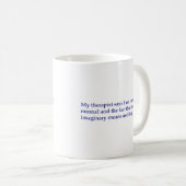Mijn therapeut zegt: koffiemok (Voorkant rechts)