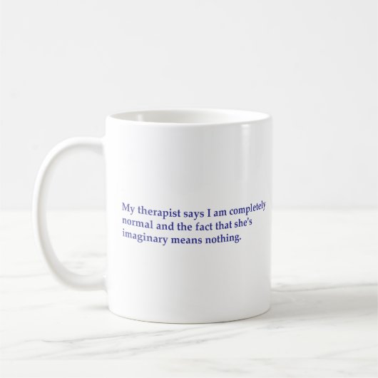 Mijn therapeut zegt: koffiemok (Links)
