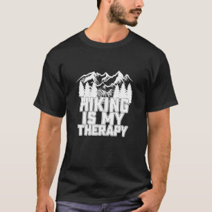 Mijn therapie is: een geweldige Natuur voor kamper T-shirt