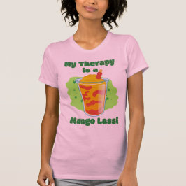 Mijn Therapie Is Een Mangolassi Curry Liefhebber T-shirt