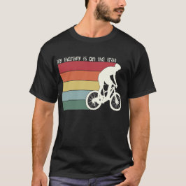MIJN THERAPIE IS OP DE PAADEN-Mountainbike Grafisc T-shirt