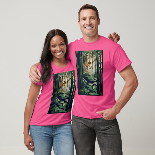 Mijn Therapie Mountainbike T-shirt (Unisex)