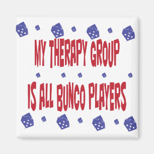 mijn therapiegroep is alle bunco spelers magneet