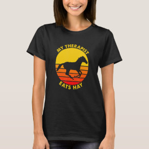 Mijn Therapist eet de Hay Ruitenrust T-shirt