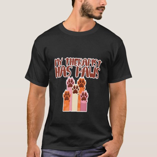 Mijn Therapist heeft pokken T-shirt (Voorkant)