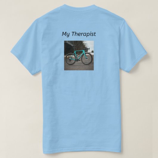Mijn Therapist T-shirt (Design achterkant)