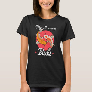 Mijn therapistische blubs Japans Koi Carp Nishikig T-shirt