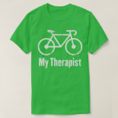 Mijn Therapistische fiets Funny Bike Riding T-shirt (Design voorkant)