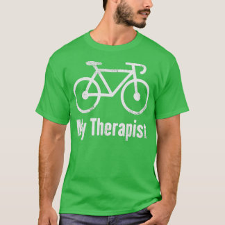 Mijn Therapistische fiets Funny Bike Riding T-shirt
