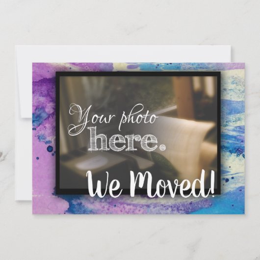 Mijn thuis is mijn noodlottige thuis, bloedige ins kaart (Voorkant)