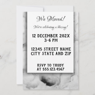 Mijn thuis is mijn noodlottige thuis, bloedige ins kaart