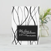 Mijn thuis is mijn noodlottige thuis, bloedige ins kaart (Staand voorkant)