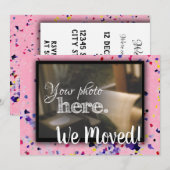 Mijn thuis is mijn noodlottige thuis, bloedige ins kaart (Voorkant / Achterkant)