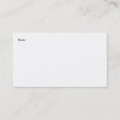 Mijn thuis visitekaartje (Achterkant)