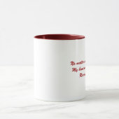 Mijn thuis zal altijd Riverside zijn, NJ Mok (Midden)