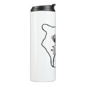 Mijn thuiseiland thermosbeker (Gedraaid links)