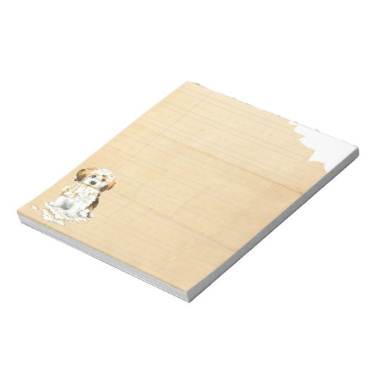 Mijn thuiswerk in Havanese Ate Notitieblok (Linkerzijde)