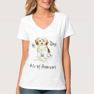 Mijn thuiswerk in Havanese Ate T-shirt