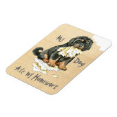Mijn Tibetaanse Mastiff Ate Mijn thuiswerk Magneet (Linkerzijde)