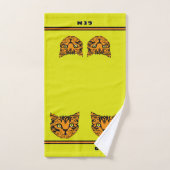 Mijn Tiger Baby Gezicht Gepersonaliseerd Bad Handdoek (Handdoek)