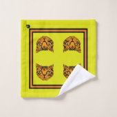 Mijn Tiger Baby Gezicht Gepersonaliseerd Bad Handdoek (Wasdoekje)