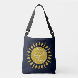 Mijn tijd om te schijnen, Sun Print Canvas tas