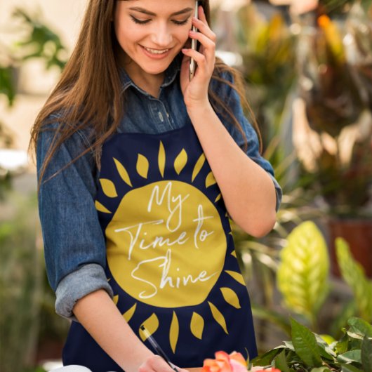 Mijn tijd om te schijnen, Sun Print Schort