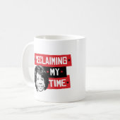 Mijn tijd terugwinnen - Maxine Waters - Koffiemok (Voorkant links)