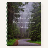 Mijn tijden zijn in Uw handen Notitieboek (Voorkant)