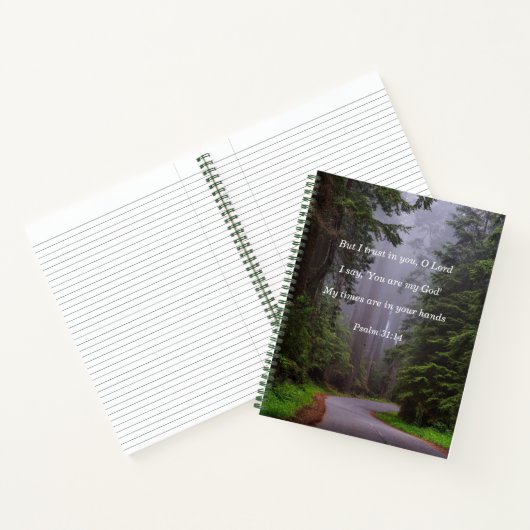 Mijn tijden zijn in Uw handen Notitieboek (Binnen)