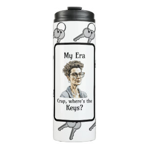 Mijn tijdperk   Onzin, waar zijn de sleutels? Thermosbeker