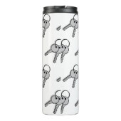 Mijn tijdperk | Onzin, waar zijn de sleutels? Thermosbeker (Achterkant)