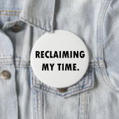 MIJN TIJDSButton HERSTELLEN Ronde Button 4,0 Cm (In situ)