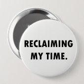 MIJN TIJDSButton HERSTELLEN Ronde Button 4,0 Cm (Voorkant /achterkant)