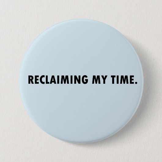 MIJN TIJDSButton HERSTELLEN Ronde Button 7,6 Cm (Voorkant)