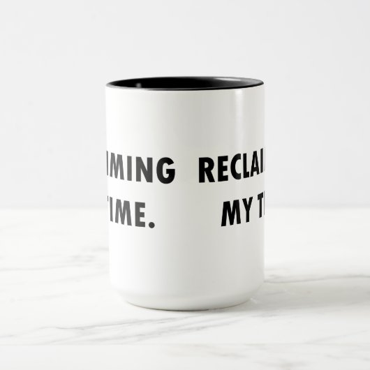 MIJN TIJDSMok HERSTELLEN Mok (Midden)