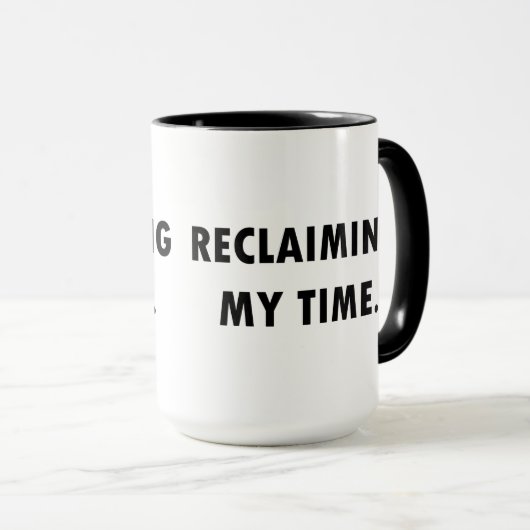 MIJN TIJDSMok HERSTELLEN Mok (Voorkant rechts)