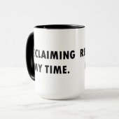 MIJN TIJDSMok HERSTELLEN Mok (Voorkant links)