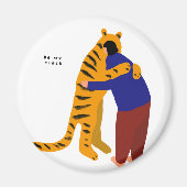 Mijn tijger magneet (Voorkant)