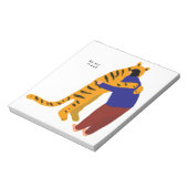 Mijn tijger notitieblok (Linkerzijde)