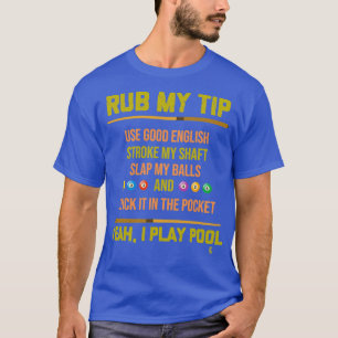Mijn tippool Billiard Player Table Sp T-shirt