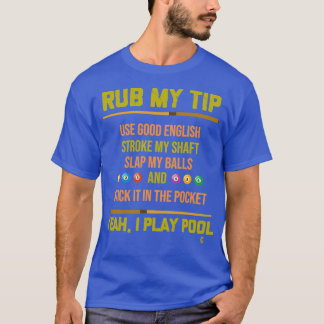 Mijn tippool Billiard Player Table Sp T-shirt
