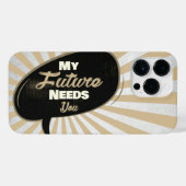 Mijn toekomst heeft jou nodig - Light Edition iPhone Hoesje (Achterkant horizontaal)