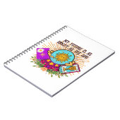 Mijn toekomst is zo helder als de zon notitieboek (Linkerzijde)