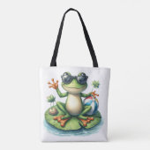 Mijn toekomst is zo helder tote bag (Achterkant)