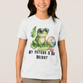 Mijn toekomst is zo helder Tri-Blend shirt (Voorkant)