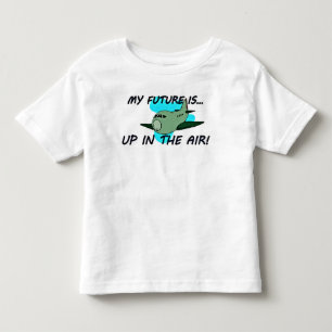 Mijn toekomst ligt in de lucht kinder shirts