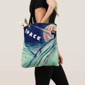 Mijn Toekomstige Huis in de ruimte, andere planeet Tote Bag (Dichtbij)