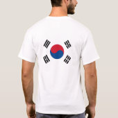 Mijn toekomstige nampyeon is in Seoul. T-shirt (Achterkant)